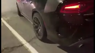 2015 charger r/t 5.7 doing donuts