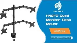 HUANUO Quad Monitor Stand Review &ndash; Ultimate Multi-Screen Workspace Upgrade