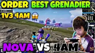 Nova Order 1v3 4AM | Nova vs 4AM 4v4 Fight in PEL | PEL |
