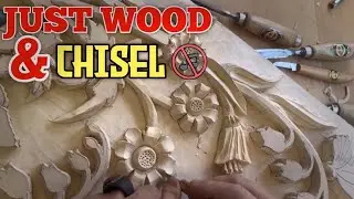 Wood Carving ASMR: Relaxing Traditional Techniques from Indonesia