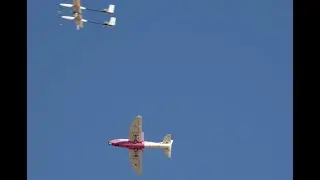 Steve Crowe Memorial RC Airshow - Mini Orca EDF jet drop.