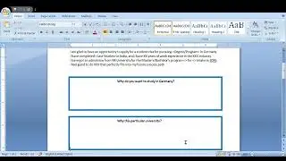 Letter of Motivation for German student visa #studentvisagermany #germany