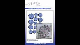 JND346/347 &mdash; Цветы и листья мальвы &mdash; запуск на Create and Craft 26 декабря 18:00