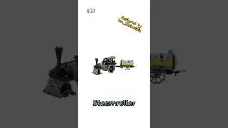 Lego Steamroller Speed Build