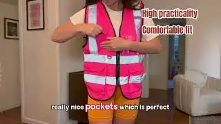 Boost visibility with reflective vests for every task! #safety #vest