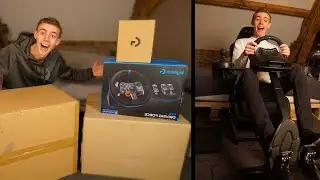 MEGA RACESTOEL MET BEAMER SETUP!