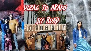 Vizag to Araku Valley tour || Borra Caves Katiki Waterfall  Coffee Plantation & Chocolate Factory🍬🍬
