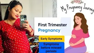 My Pregnancy Journey STORY🤰🧿 || Early symptoms || First Trimester || Anjali Chand Vlogs ||