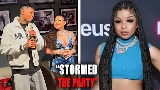 Chrisean Rock STORMS Blueface&rsquo;s Party &mdash; Jaidyn RUNS as Chaos ERUPTS!z