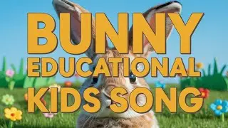 Bunny Sleep Song | Good Night Rabbit Lullaby and Soothing Bunny Music for Kids Bedtime