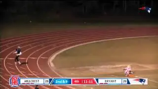 Bryant #1 Zabrian Moore 15 yard TD catch