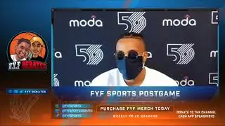 Carmelo Anthony & CJ McCollum Postgame Interviews | Grizzlies vs Blazers | August 15, 2020|