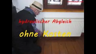 hydraulischer Abgleich ohne Kosten