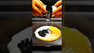 Canopy Griddle The Toucan Conservation Chef Oddly Satisfying ASMR #shorts #toucan #pancakeart