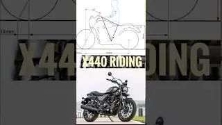 Harley Davidson X440 riding posture 😎 #shorts #harleydavidson #x440
