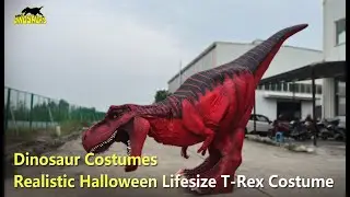 Realistic Halloween Lifesize T Rex Costume | Dinosaur Costumes