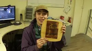 Laser Engraving Images on to Wood