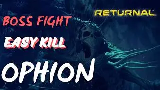 Returnal - How to beat Ophion Boss & Ending (Final boss Fight, Abyssal Scar) (4K with Cutscene)