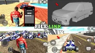 Indian Bike  Driving 3D NEW UPDATE! F1 CAR  & POLICE HELICOPTER 🚁 CHEAT CODE | FILE LINK|