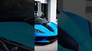 RAPID BLUE C8 CORVETTE COUPE SPECIAL EDITION STINGRAY R