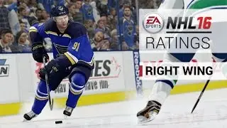 ТОП-10 РЕЙТИНГОВ ПРАВОГО НАПАДАЮЩЕГО В NHL 16! (Мои мысли)