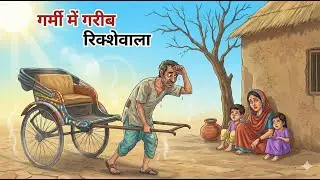 गरीब रिक्शावाला | Garib Rikshawala | Hindi Moral Stories | New Kahaniya | emotional devotional story