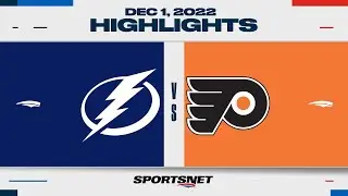 NHL Highlights | Lightning vs. Flyers - December 1, 2022