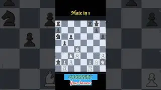 &ldquo;Sirf 1 Move Aur Checkmate ♟️🔥&rdquo; Mate in 1 | White to play #shorts #chess #checkmate #chesspuzzle