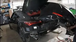 2023 Acura integra A-spec how to take the back bumper off and the tail lamp