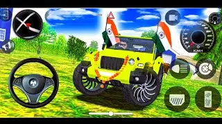 Modified Mahindra Thar😈Games:Indian Yellow Thar (Gadi Wala Games) Car Game Android Game - #2026