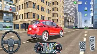 Taxi Driving 3D Evolution For Parking - Red School Taxi Duty Time - Android Gameplay