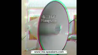 50W HiFi Horn Loudspeaker #pasystem #soundsystem #publicaddresssystem