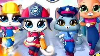 Kitty Meow Meow City Heroes - Cats to the Rescue! - Best Educational Games For Kids