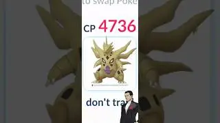 Using 1 HP Mega Tyranitar Against Giovanni & Won #pokemongo