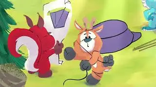 Forest Friends ZOMER - De Forest Friends gaan gezellig kamperen bij het meer.