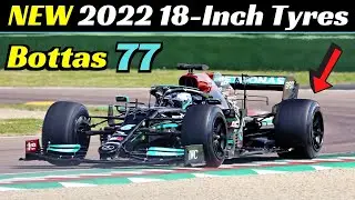Valtteri Bottas Tests the NEW 2022 18-Inch Tyres, Mercedes-AMG F1 W10, Imola Circuit, April 21, 2021