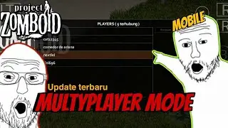🎮 Cara Main Multiplayer di Project Zomboid Mobile 1.2.4.v2‼️