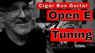 Cigar Box Guitar -  Open E , 12 Bar Blues with Boss Loop Station