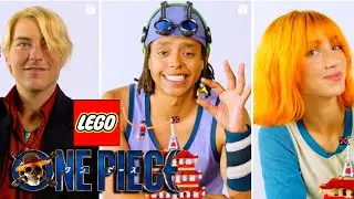One Piece Live Action Cast Unboxing Lego One Piece Sets!