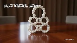 DIY Pearl Beaded Bag Tutorial | How to Make a Trendy Handmade Pearl Purse 