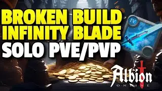 Infinity Blade Build is BROKEN!! | Solo Player Build Guide PvP/PVE in Albion Online 2024