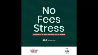 John Mahama's No Fees Stress Policy !!