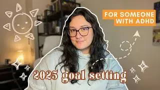 2025 #authortube goal setting that turns into an adhd ramble