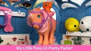 My Little Pony G1 Basic Fun Pretty Parlor Review!