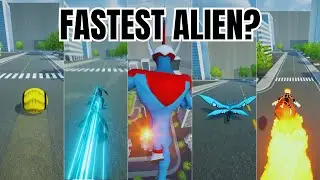 All Alien Speed Race in Ben 10 Game Who&rsquo;s the Fastest?