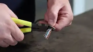 RJ45 Pass-Through Connectors CAT6 CAT5e | Easy Crimp Installation for Clean Cables