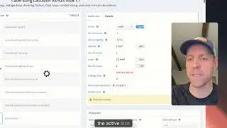 FREE CABLE SIZING CALCULATOR [AS3008]