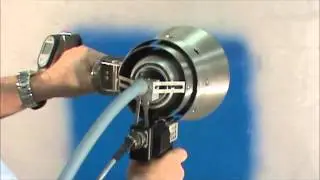 Portable Powder Coating-Applying ResoCoat&trade; 301 with the Polymer Thermal Spray System .
