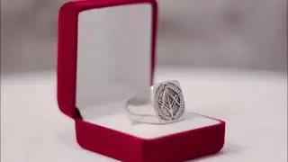 Blue Lodge Masonic Ring Silver Freemason Ring