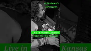 Ari Lehman's First Jason - Live in Wichita, Kansas, 06/13/2025 @ Barleycorn's #fridaythe13th #jason